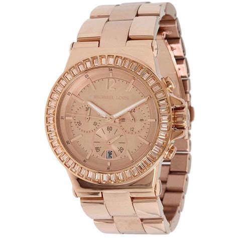 michael kors dylan rose gold chronograph ladies watch|dylan rose watch canada.